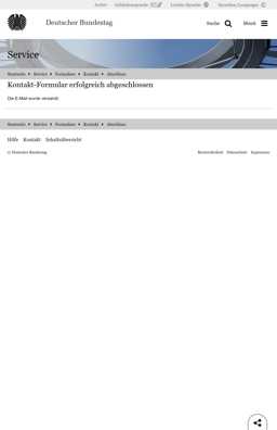 Bestätigung Teil 2/3